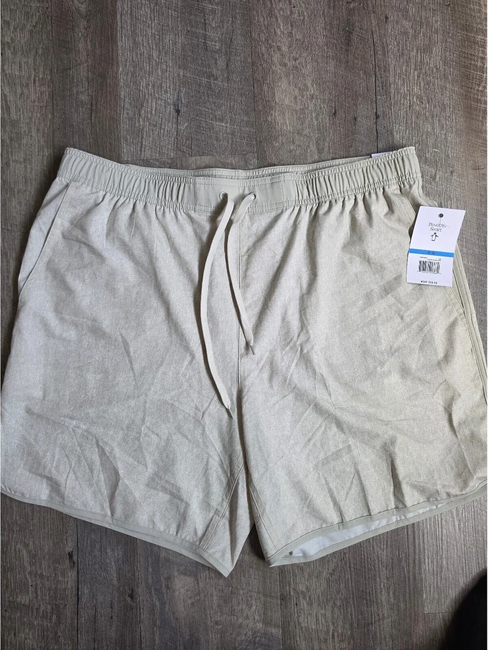 Penguin Sport Men's Beige Athletic Shorts XL